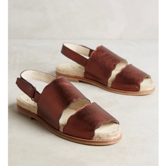 Anthropologie Shoes - Anthropologie KMB Double Band Slingback Sandals